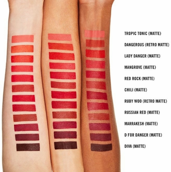 NEW IN BOX 640 Red Rock Creamy Matte Lipstick MAC Full Size - Picture 5 of 16